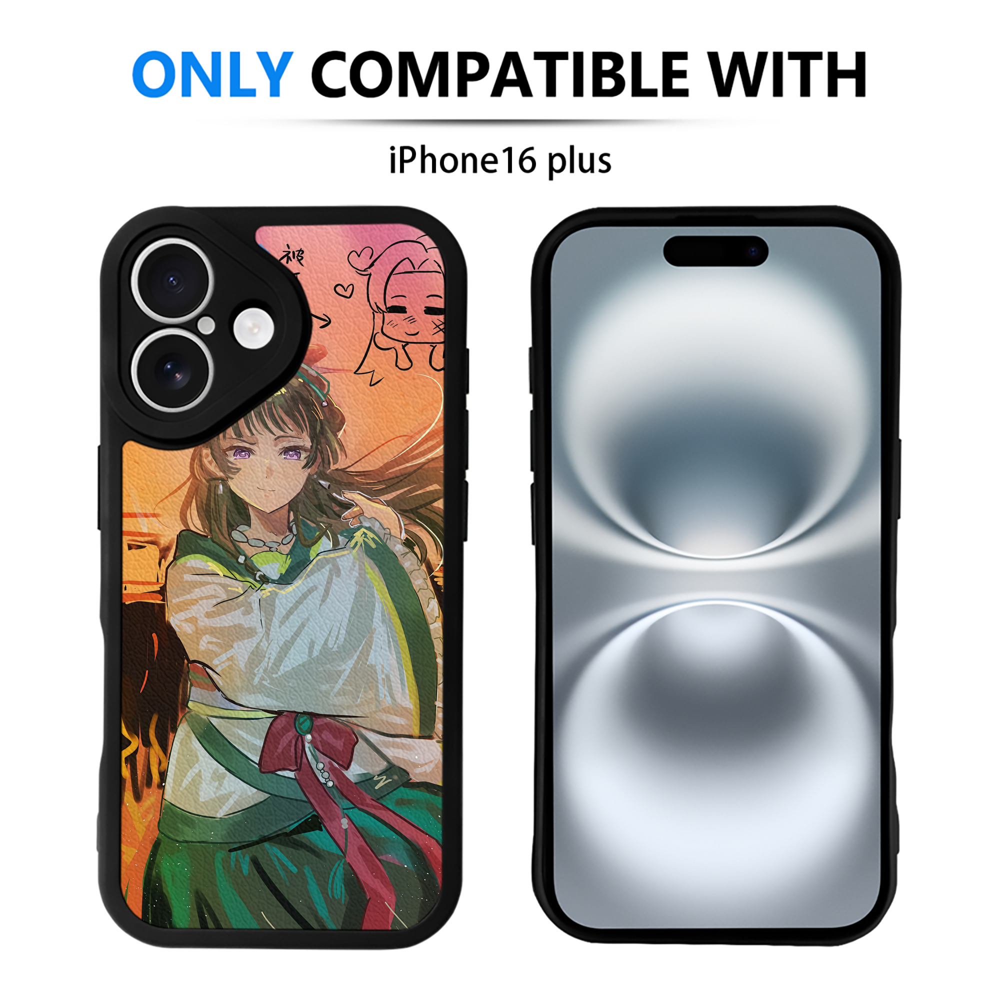 薬屋のひとりごと The Apothecary Diaries 【iPhone 16シリーズ対応】シリコンスマホケース（レザー調） 材質：シリコン